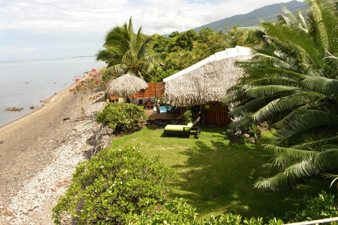 La Maison D'Artiste Du Bord De Mer Pa'ea Exterior foto